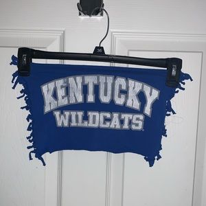 UK wildcats tied tube top